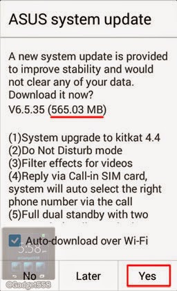 Download Kitkat di Zenfone