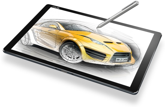 ASUS Transformer 3 tablet dengan stylus pen