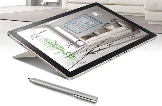 Notebook ASUS Transformer 3 dengan stylus