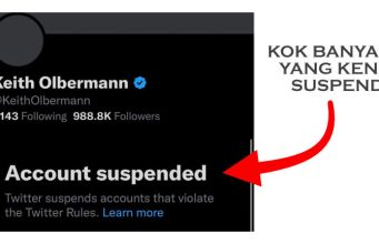 Akun Twitter Tiba-tiba Kena Suspend? Mungkin Ini Penyebabnya! Kenapa Twitter Kena Suspend?