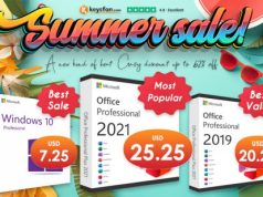 Hemat Hingga 90%, Dapatkan Office 2021 Pro Hanya Dengan $25.25 di Keysfan Summer Sale! Keysfan summer sale diskon ms office