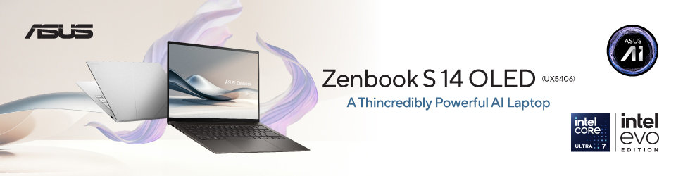 Laptop AI Tipis | ASUS Zenbook S 14 UX5406