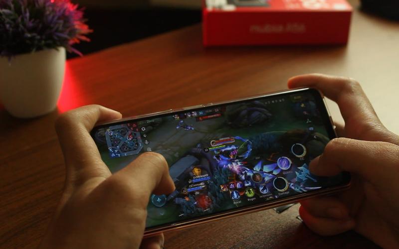 Main game MLBB di nubia A56