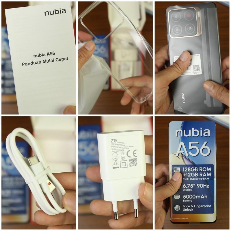 Paket penjualan nubia A56