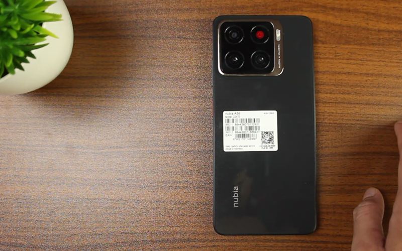 review nubia A56