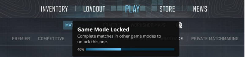 Berapa Match Untuk Membuka Premier CS2