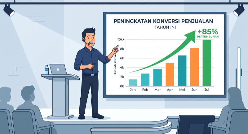 cara meningkatkan konversi penjualan dengan ai